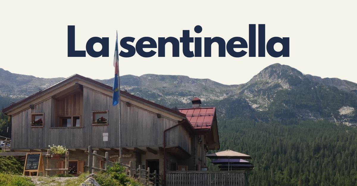 Angelo, rifugio Pradut (PN): la sentinella di Claut